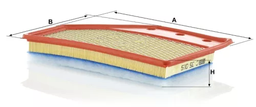 Levegőszűrő Mann Filter C 35 015