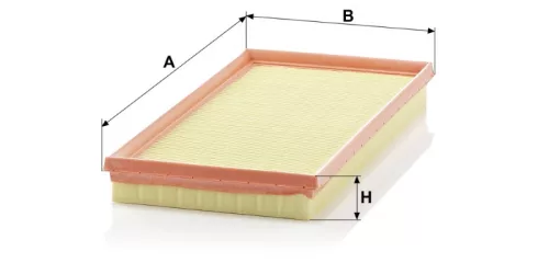 Levegőszűrő Mann Filter C 3594