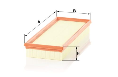 Levegőszűrő Mann Filter C 36 007 KIT