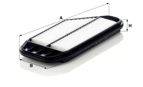 Levegőszűrő Mann Filter C 36 013