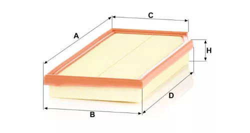 Levegőszűrő Mann Filter C 36 016