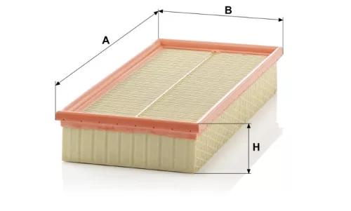 Levegőszűrő Mann Filter C 36 168