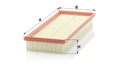 Levegőszűrő Mann Filter C 3689