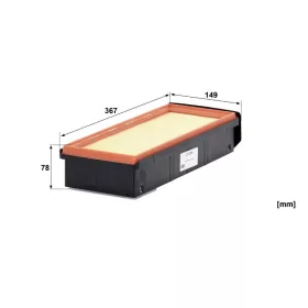Levegőszűrő Mann Filter C 37 009