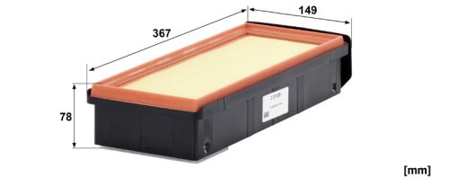 Levegőszűrő Mann Filter C 37 009