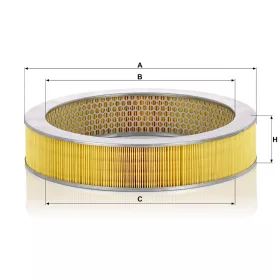 Levegőszűrő Mann Filter C 37 114
