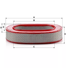 Levegőszűrő Mann Filter C 37 145