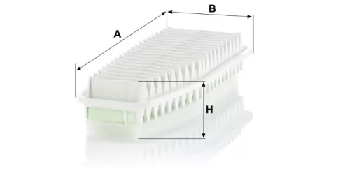 Levegőszűrő Mann Filter C 3725
