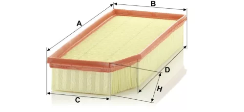 Levegőszűrő Mann Filter C 38 145