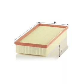Levegőszűrő Mann Filter C 39 002
