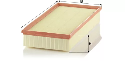 Levegőszűrő Mann Filter C 39 002