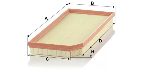 Levegőszűrő Mann Filter C 41 110
