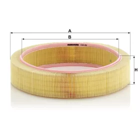 Levegőszűrő Mann Filter C 41 173