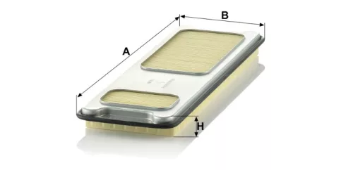 Levegőszűrő Mann Filter C 4373