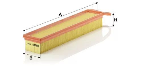 Levegőszűrő Mann Filter C 5082