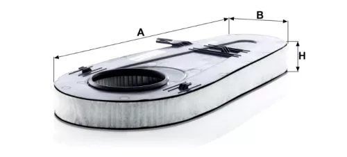 Levegőszűrő Mann Filter C 51 001