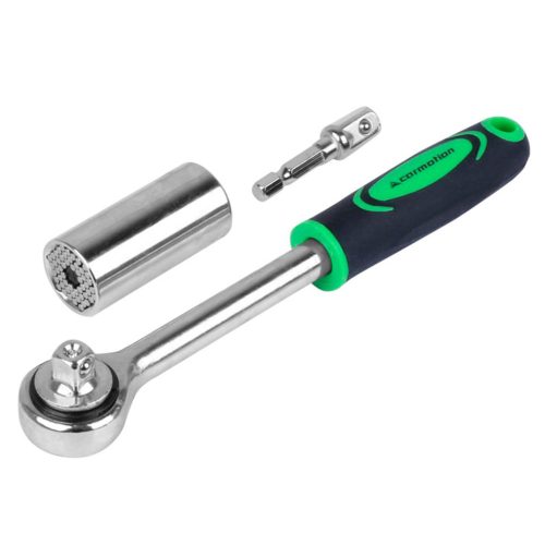Racsnis kulcs CM58024 univerzális foglalattal 1/4", 3/4"