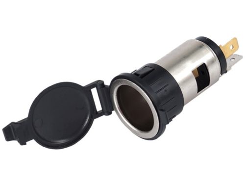 Beépített aljzat EURO 12V fedéllel