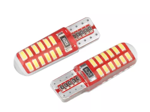 Szilikon SMD LED, CANBUS, fehér 01444
