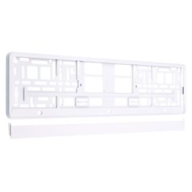 Rendszámtábla keret fehér RT-CM58478