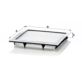 Utastér - Kabin szűrő Mann Filter CU 1009