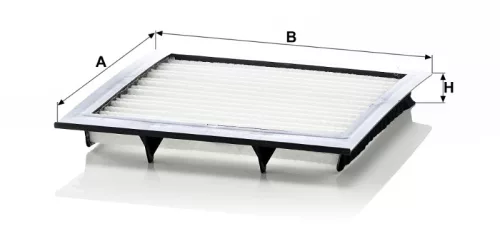 Utastér - Kabin szűrő Mann Filter CU 1009