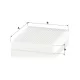 Utastér - Kabin szűrő Mann Filter CU 14 001
