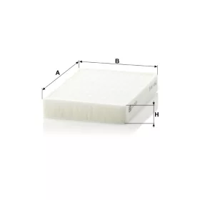 Utastér - Kabin szűrő Mann Filter CU 1519
