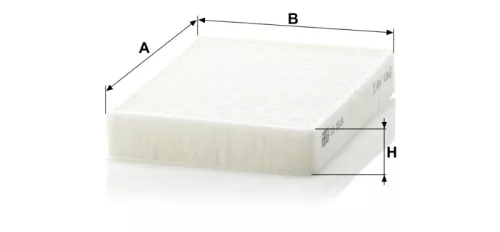 Utastér - Kabin szűrő Mann Filter CU 1519