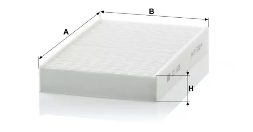 Utastér - Kabin szűrő Mann Filter CU 1629