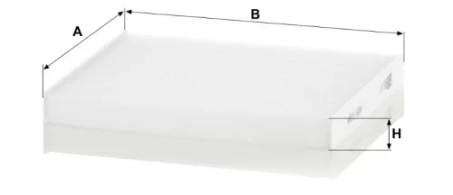 Utastér - Kabin szűrő Mann Filter CU 17 001