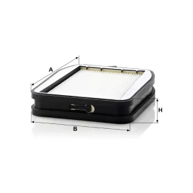 Utastér - Kabin szűrő Mann Filter CU 18 000-2