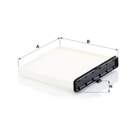 Utastér - Kabin szűrő Mann Filter CU 20 018