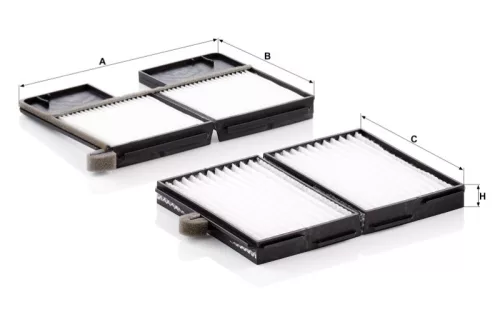 Utastér - Kabin szűrő Mann Filter CU 21 001-2
