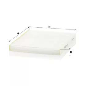 Utastér - Kabin szűrő Mann Filter CU 2129