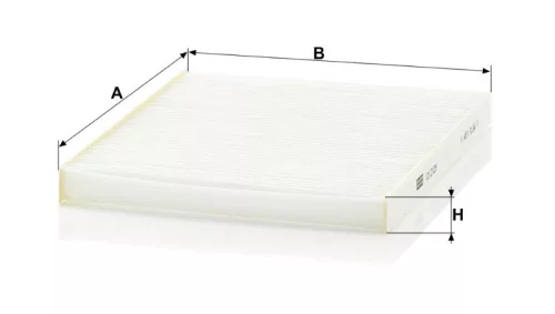 Utastér - Kabin szűrő Mann Filter CU 2129