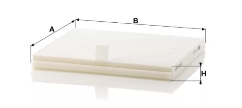 Utastér - Kabin szűrő Mann Filter CU 2137