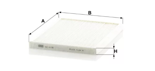 Utastér - Kabin szűrő Mann Filter CU 2138