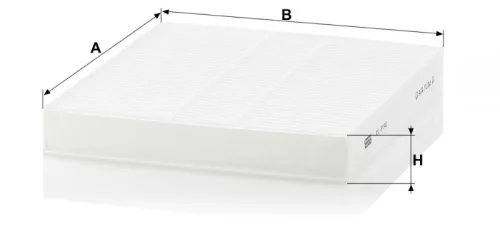 Utastér - Kabin szűrő Mann Filter CU 2141