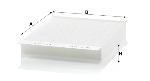 Utastér - Kabin szűrő Mann Filter CU 2143