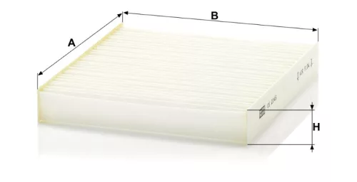 Utastér - Kabin szűrő Mann Filter CU 2145