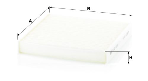 Utastér - Kabin szűrő Mann Filter CU 22 029