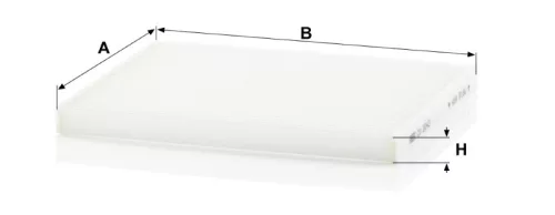 Utastér - Kabin szűrő Mann Filter CU 2243
