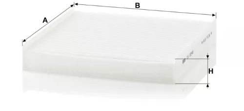 Utastér - Kabin szűrő Mann Filter CU 2245