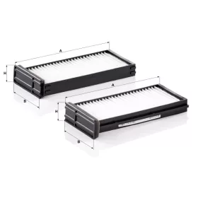 Utastér - Kabin szűrő Mann Filter CU 23 000-2