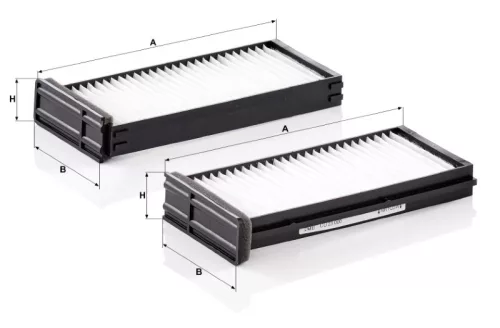 Utastér - Kabin szűrő Mann Filter CU 23 000-2