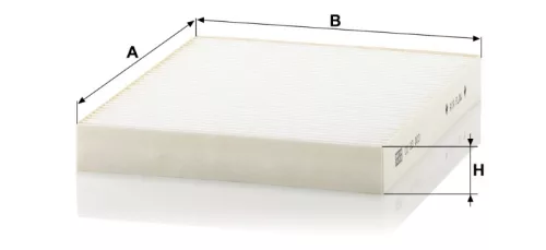 Utastér - Kabin szűrő Mann Filter CU 23 003