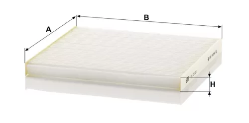 Utastér - Kabin szűrő Mann Filter CU 23 011