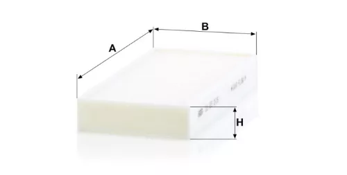 Utastér - Kabin szűrő Mann Filter CU 23 015-2