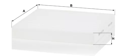 Utastér - Kabin szűrő Mann Filter CU 23 024